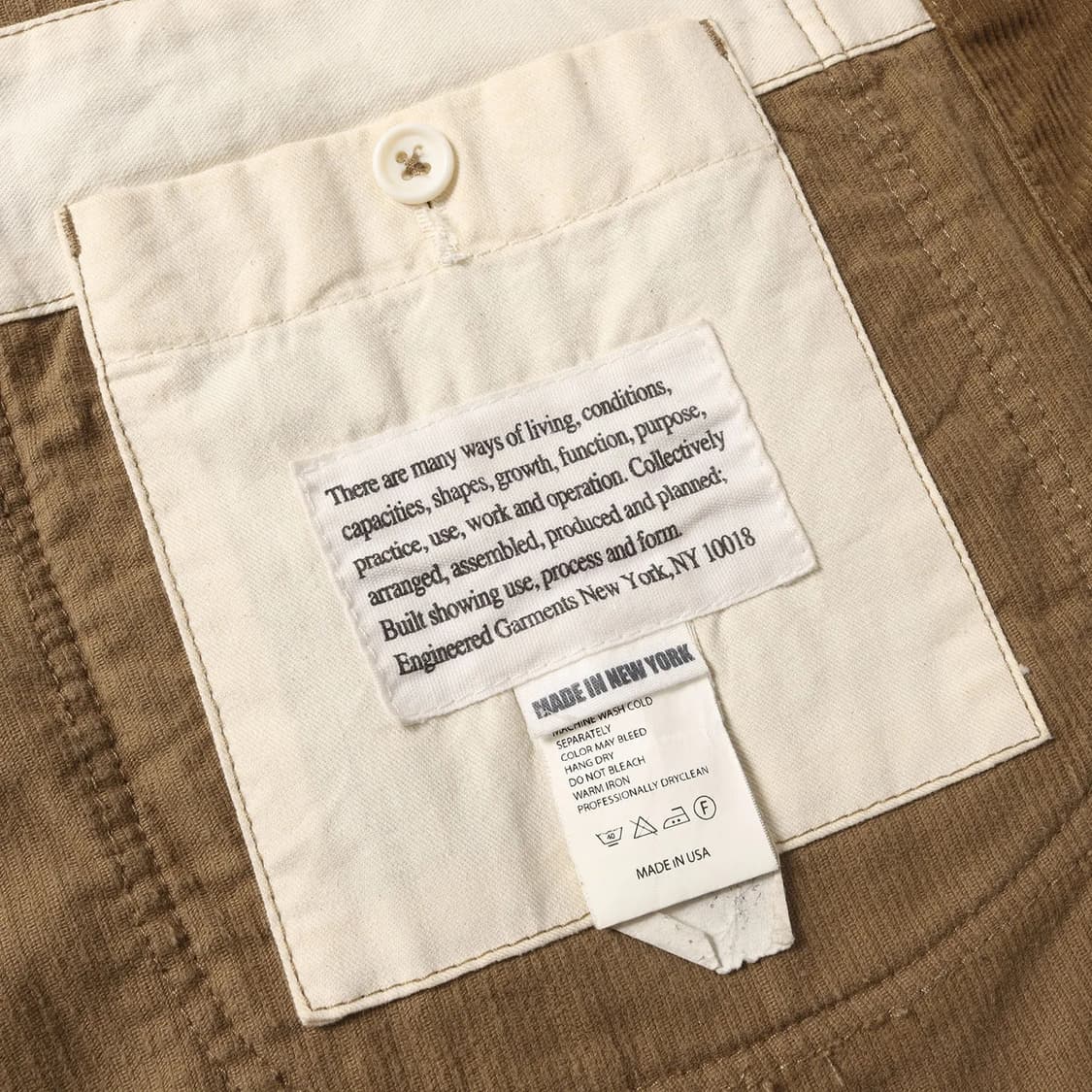 [M] 엔지니어드가먼츠 코듀로이 베드포드 자켓 상품이미지4