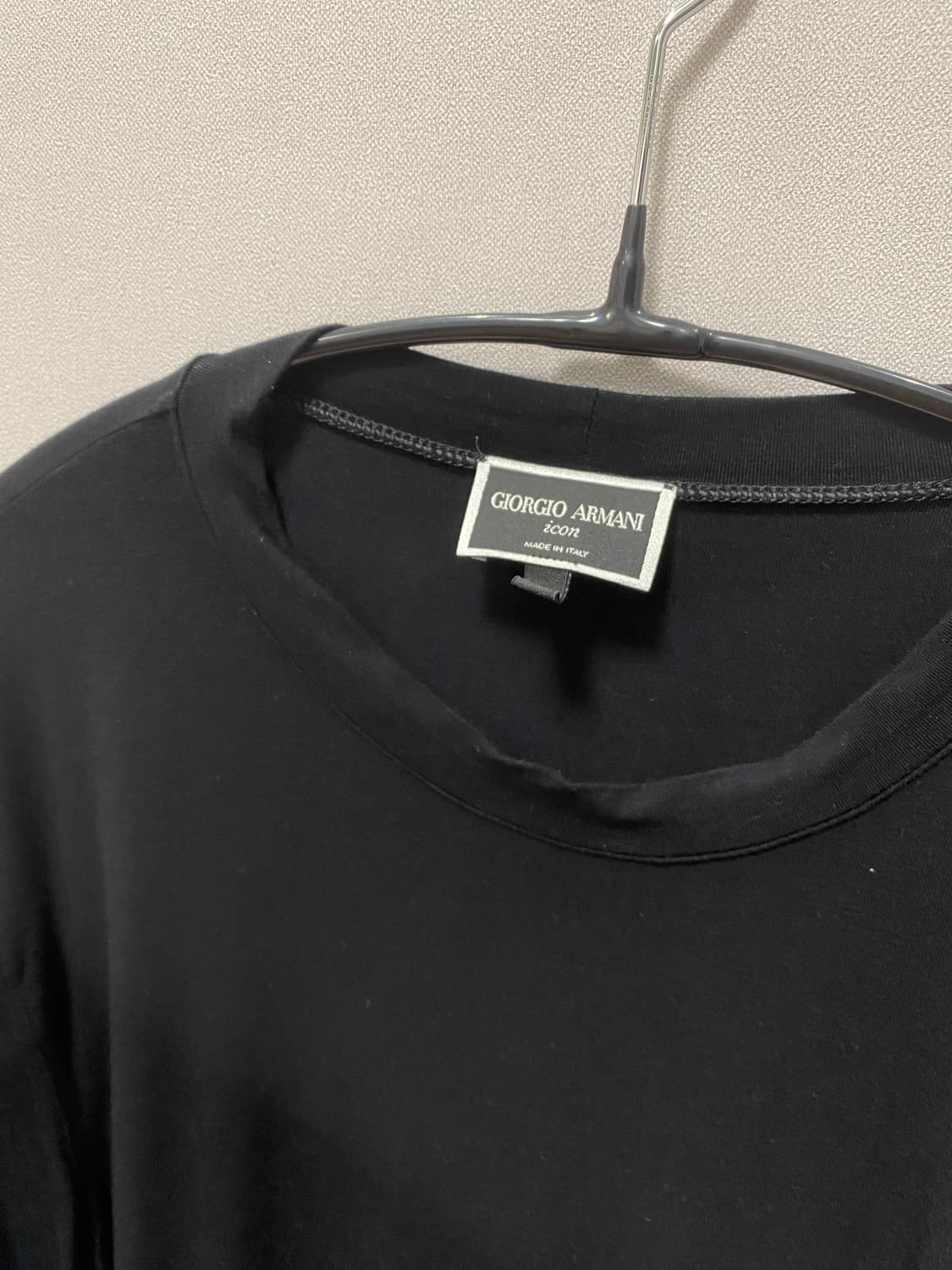 조르지오 아르마니 icon 레이온 티셔츠 상품이미지3