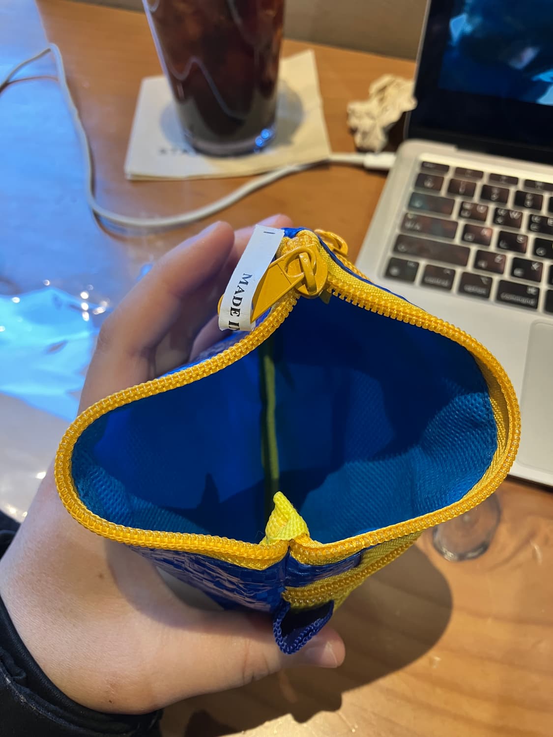 이케아 업사이클링 파우치 동전지갑 상품이미지3