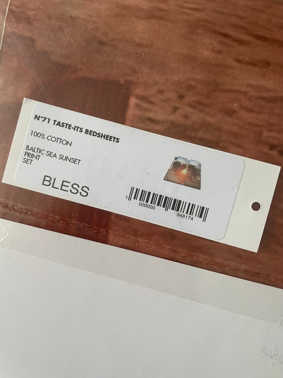 Bless 블레스 Nº71  Baltic Sea Sunset 배드 시트 상품이미지6