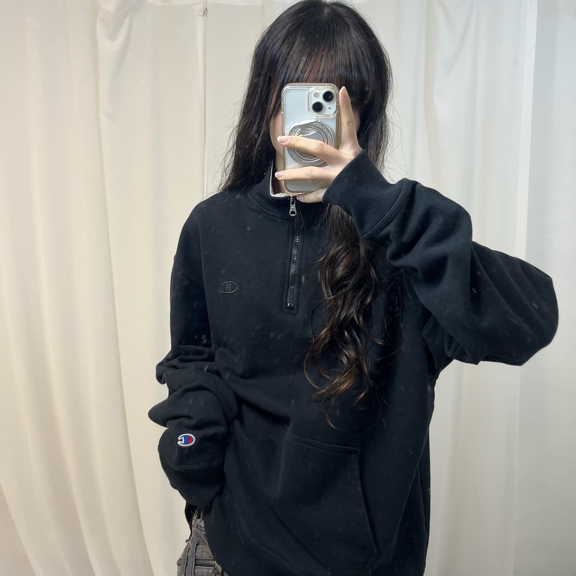 Champion Half-Zip Sweatshirt 상품이미지1