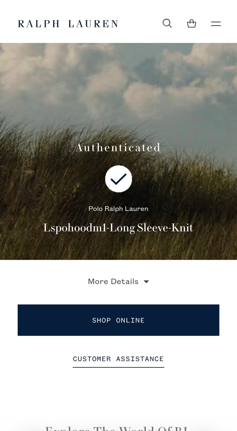 XL 폴로랄프로렌 베이지 후드티 상품이미지7