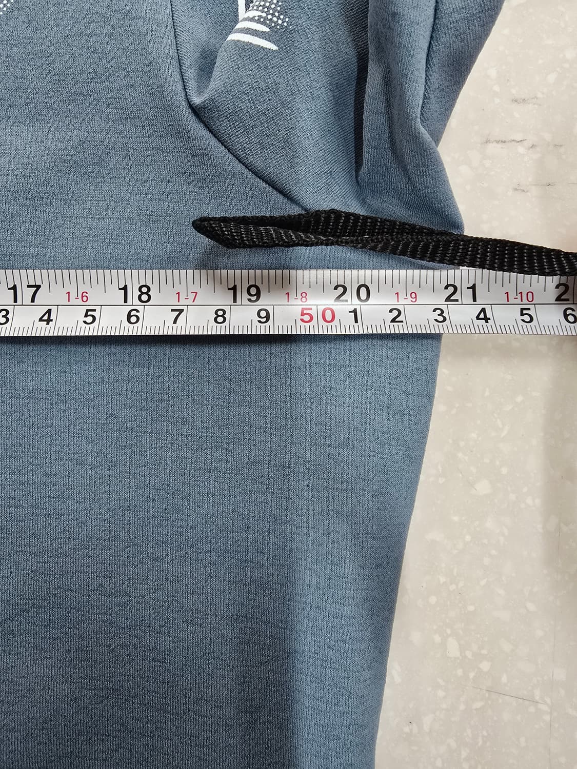 다이나핏 로고 반팔 티셔츠 블루100 상품이미지7