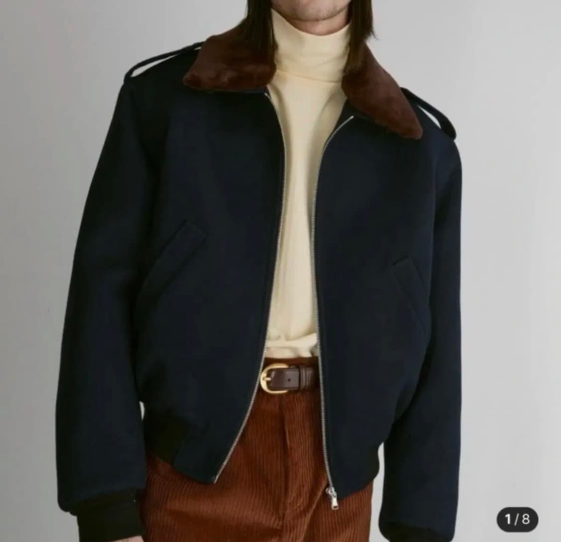 렉토 버진울 에폴렛 자켓 m 새상품 상품이미지2