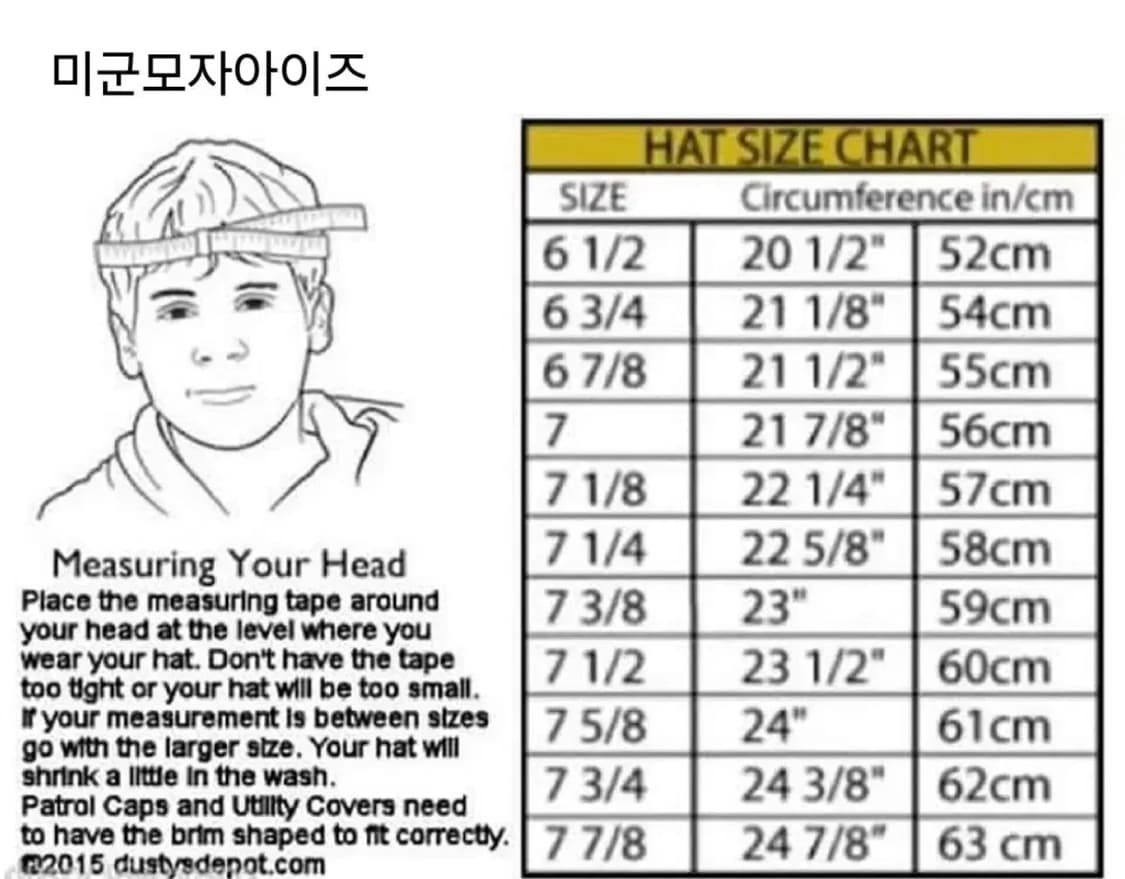 미군 부니햇 오리지널 밀리터리 야상 모자 상품이미지3