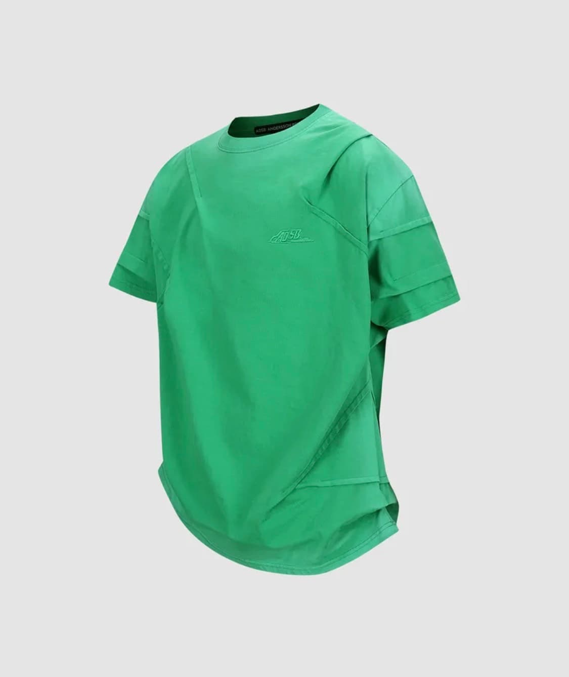 [앤더슨벨] 마드로 그라디언트 티셔츠 atb1079m(GREEN) 상품이미지1