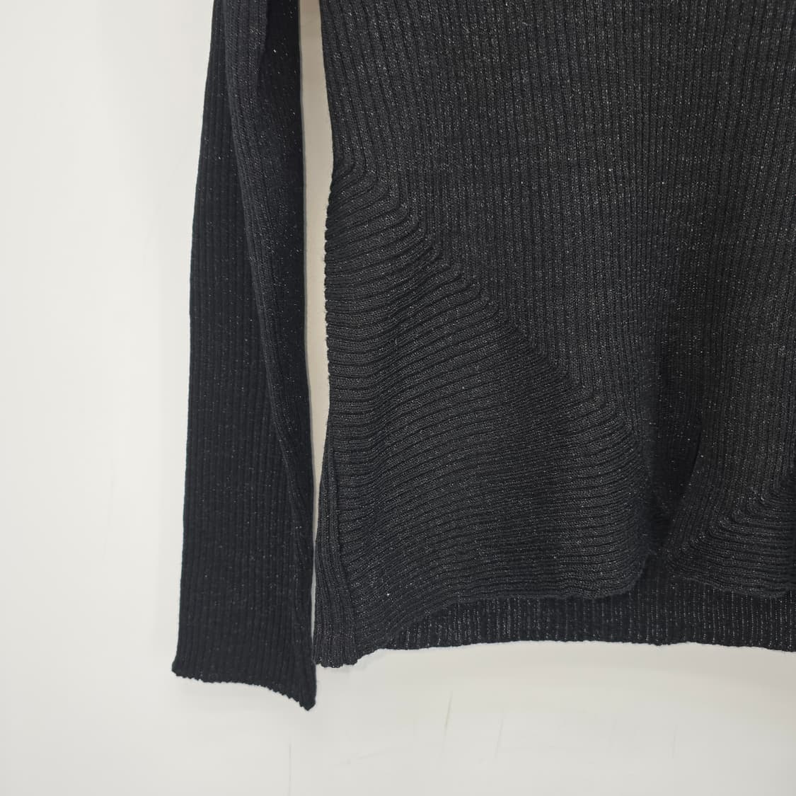 일본빈티지 펄 니트 브이넥 니트 상품이미지3