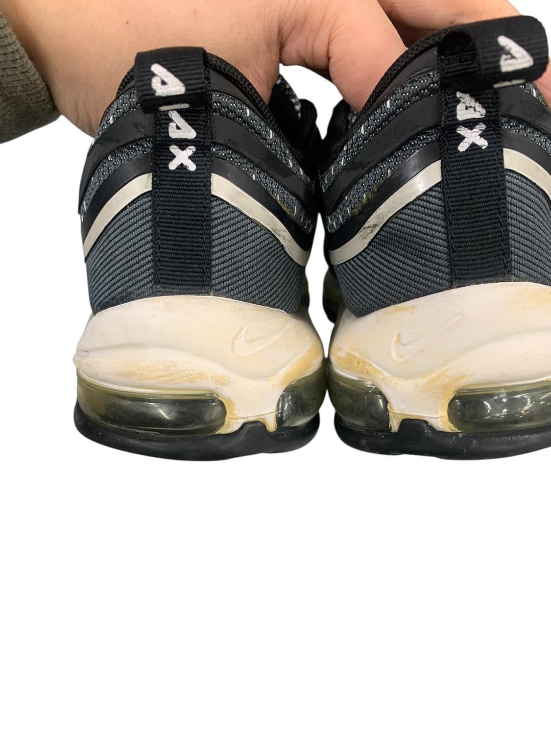 나이키 에어맥스 97 울트라 17 블랙 퓨어 플래티넘 255  상품이미지9