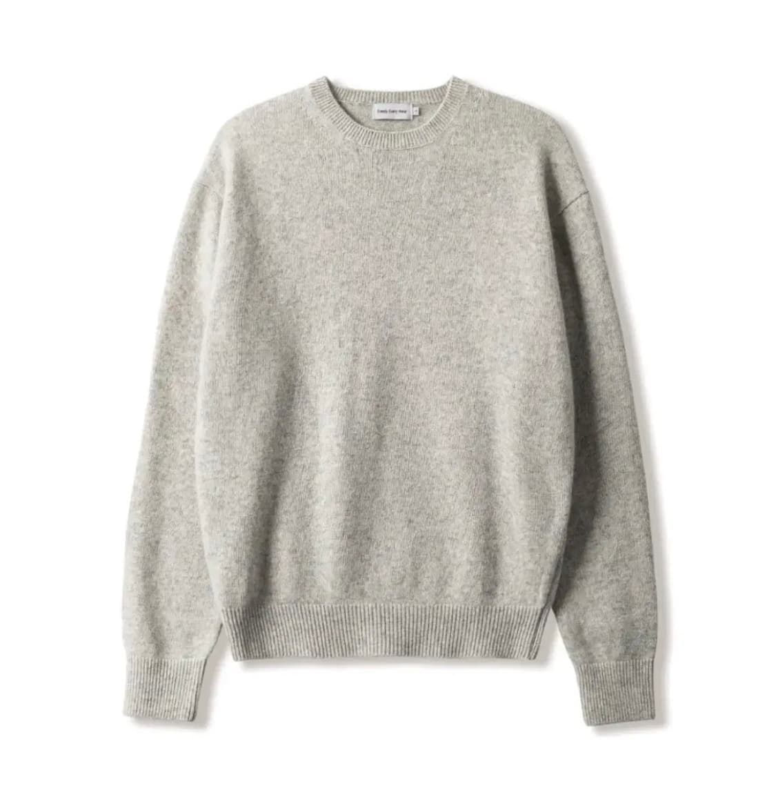 (3) 스테디에브리웨어 코지 울 라운드니트 화이트멜란지 상품이미지1