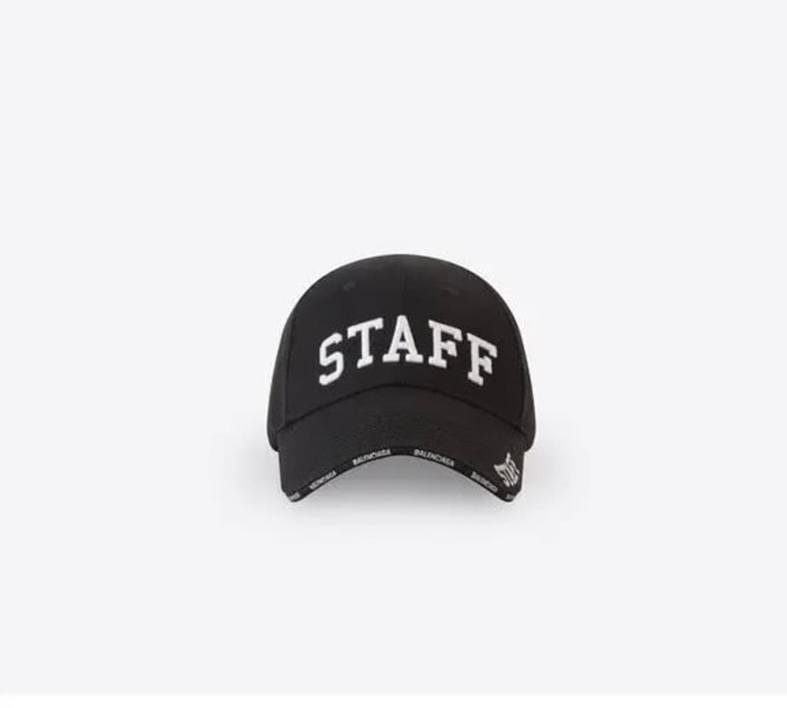 발렌시아가 staff 스태프 볼캡 L사이즈 상품이미지1