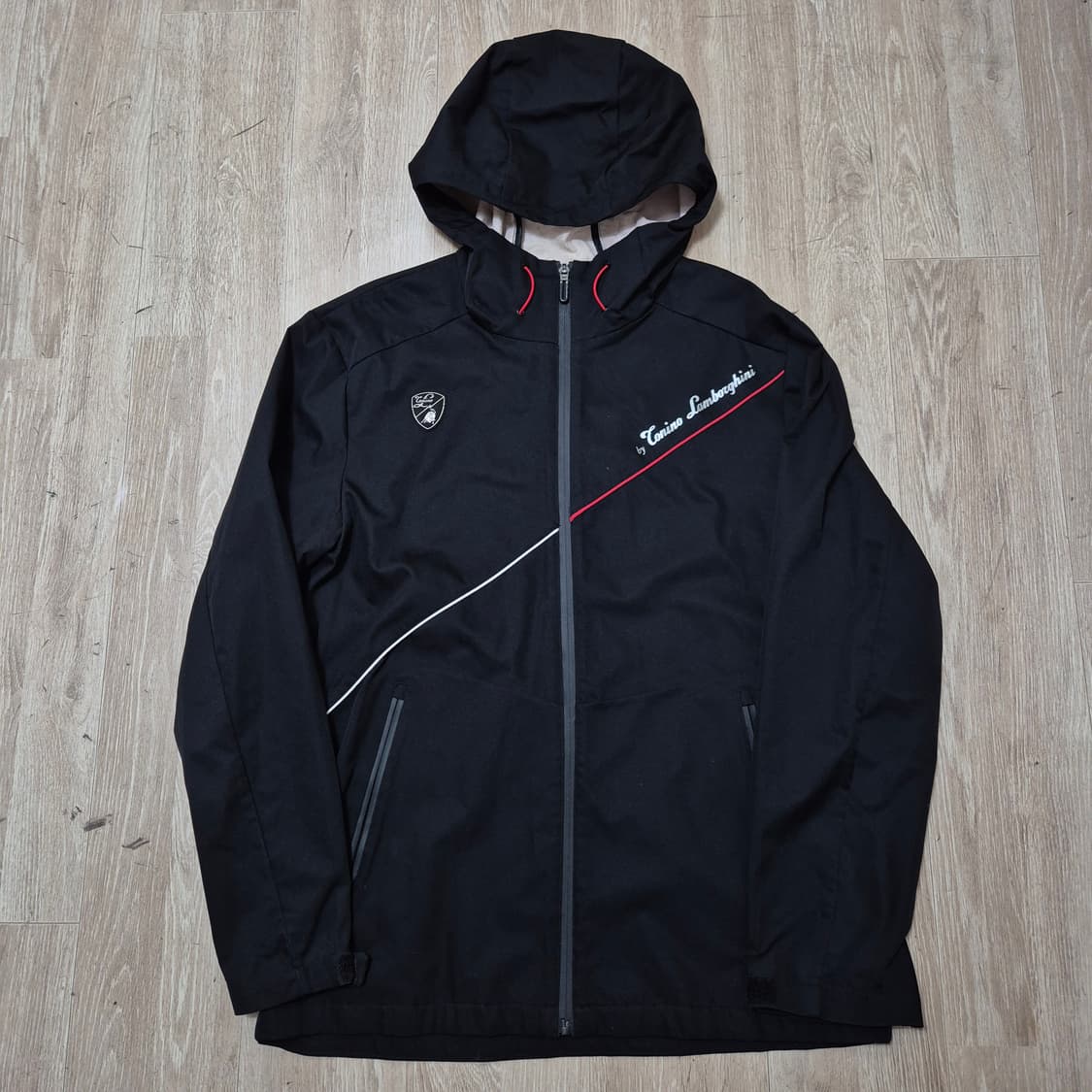 토니노X람보르기니 후드 바람막이 자켓 L(100) 상품이미지1