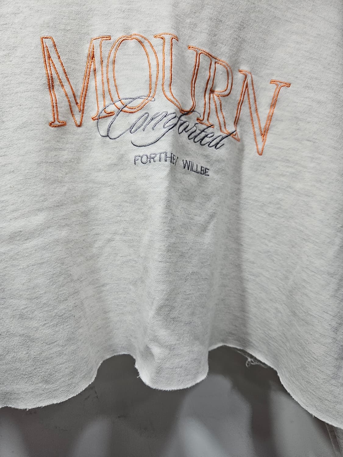 세미크롭 오버핏 맨투맨 Free  상품이미지5