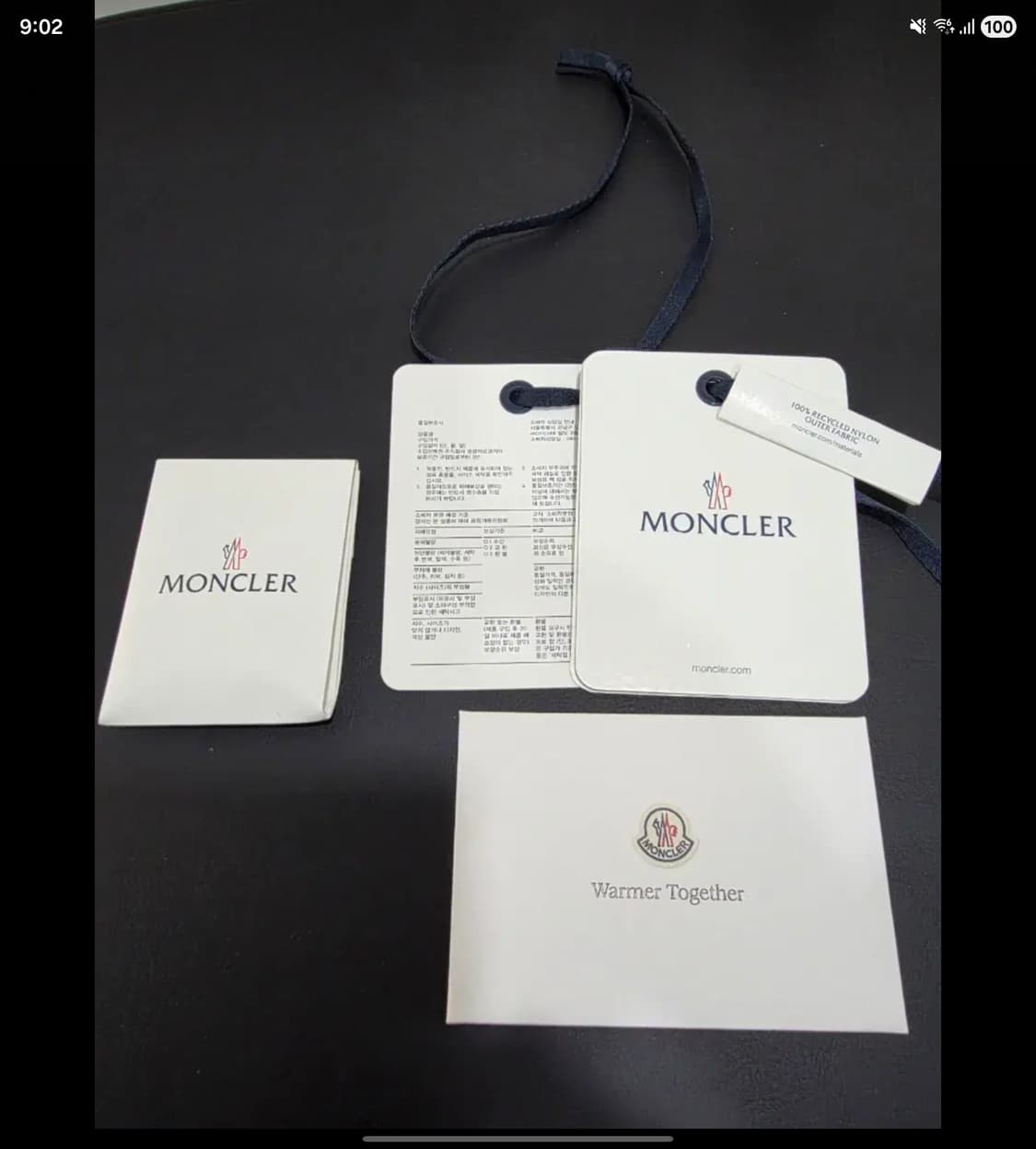 몽클레어 마야 70 후드 쇼트 다운 자켓 블랙 (25fw) 4사이즈 상품이미지8