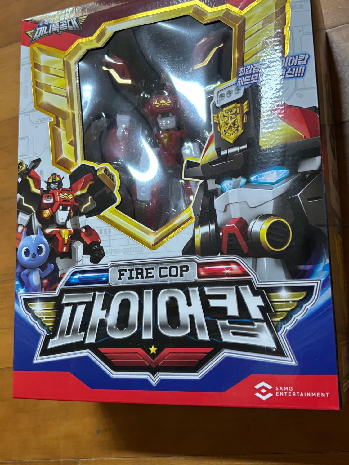 미개봉) 미니특공대 파이어캅 피규어 인테리어 소품 로봇 장난감 상품이미지2