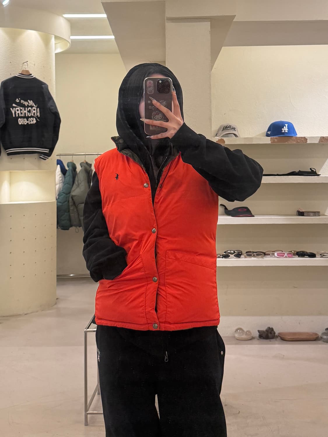 폴로 랄프로렌 리버시블 카모 다운 베스트 U826 상품이미지2