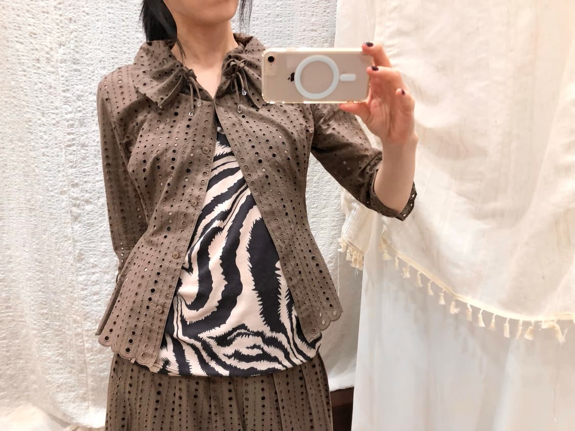 Mocha Lacework Set 상품이미지3