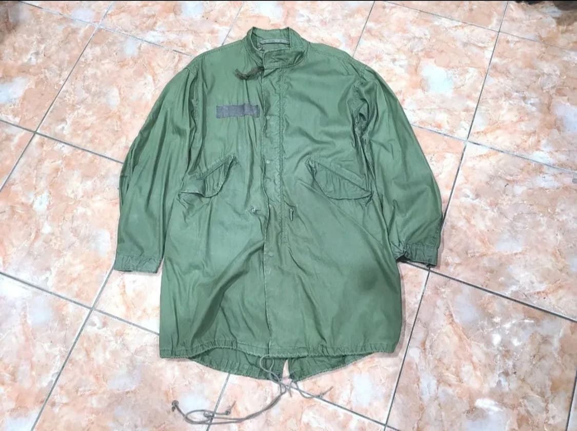 (지퍼사진 텍사진 추후 수정) 80년대 M65 피쉬테일파카 (M) 상품이미지1