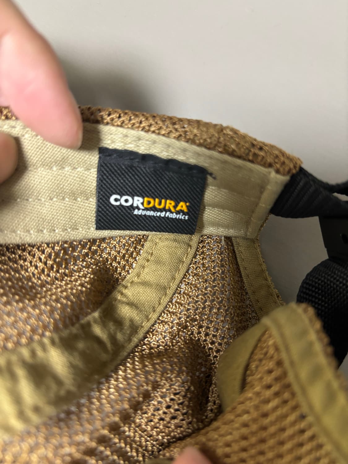 슈프림 메쉬 코듀라 캠프캡 샌드 상품이미지5