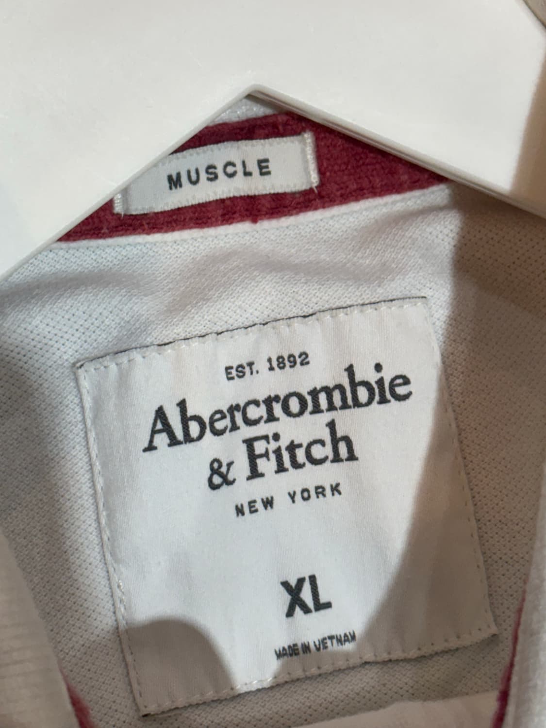 아베크롬비 반팔 카라티 티셔츠 XL 상품이미지5