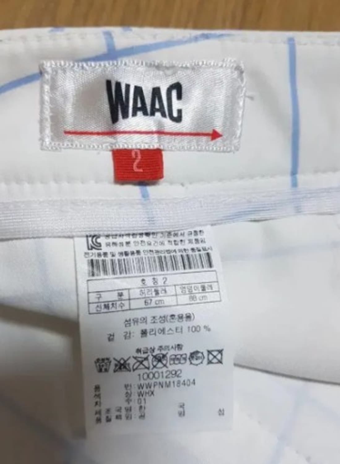 waac왁골프여성반바지 상품이미지5