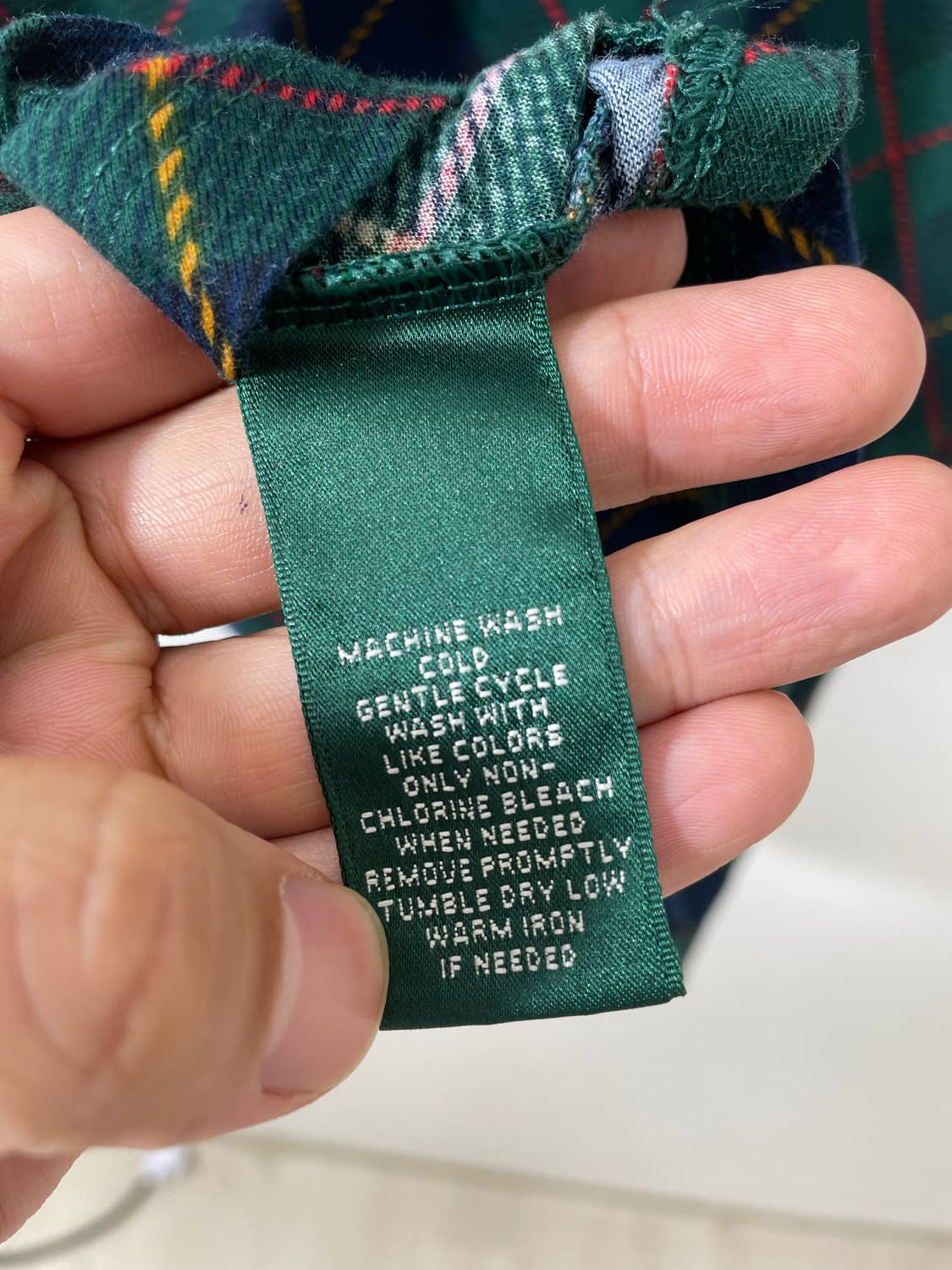 폴로Polo 아가일 패턴 프릴 티셔츠 XL - T1  상품이미지6