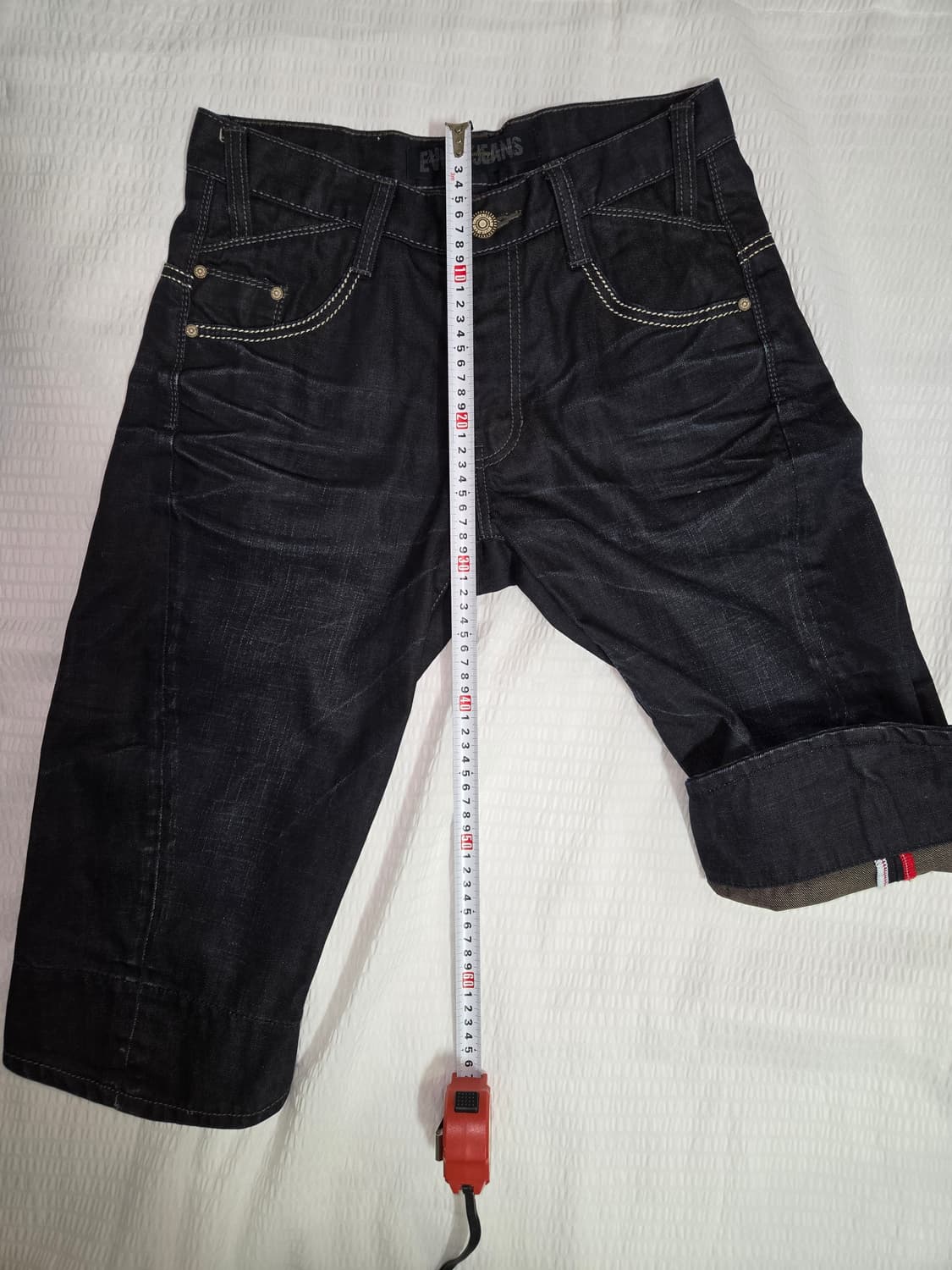 에비수 올드스쿨 한정판 코팅진 7부 30사이즈 상품이미지8