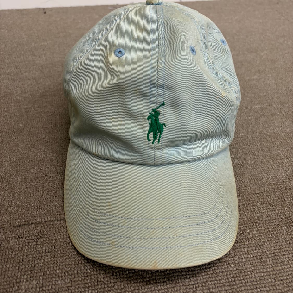 90s polo 폴로 빈티지 가죽스트랩 볼캡  상품이미지1