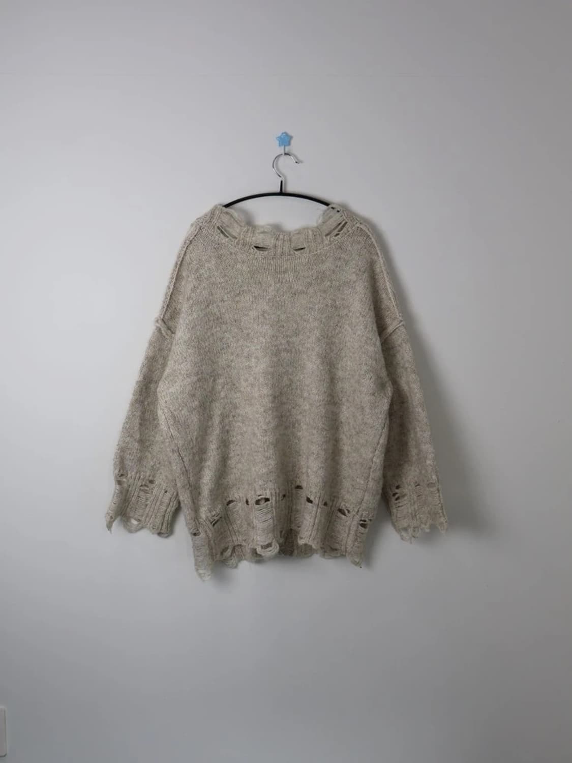 Kastane Damage Knit Toggle Cardigan 상품이미지2