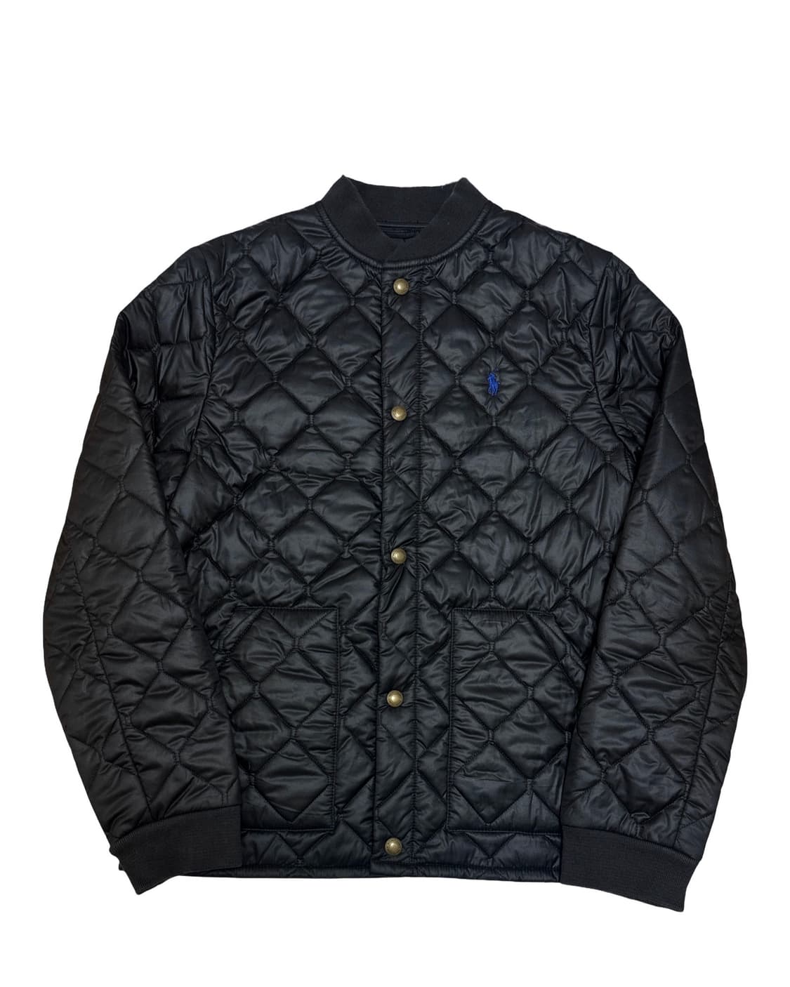 폴로 랄프로렌 블랙 퀼팅 봄버 자켓 상품이미지1
