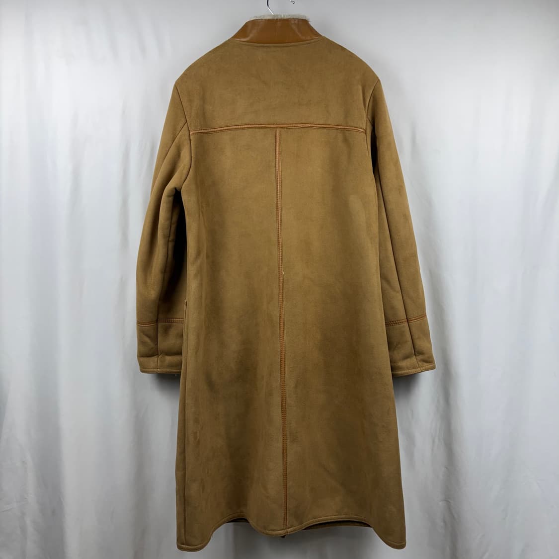 (77) 카루소 양가죽 스웨이드 무스탕 코트 상품이미지7