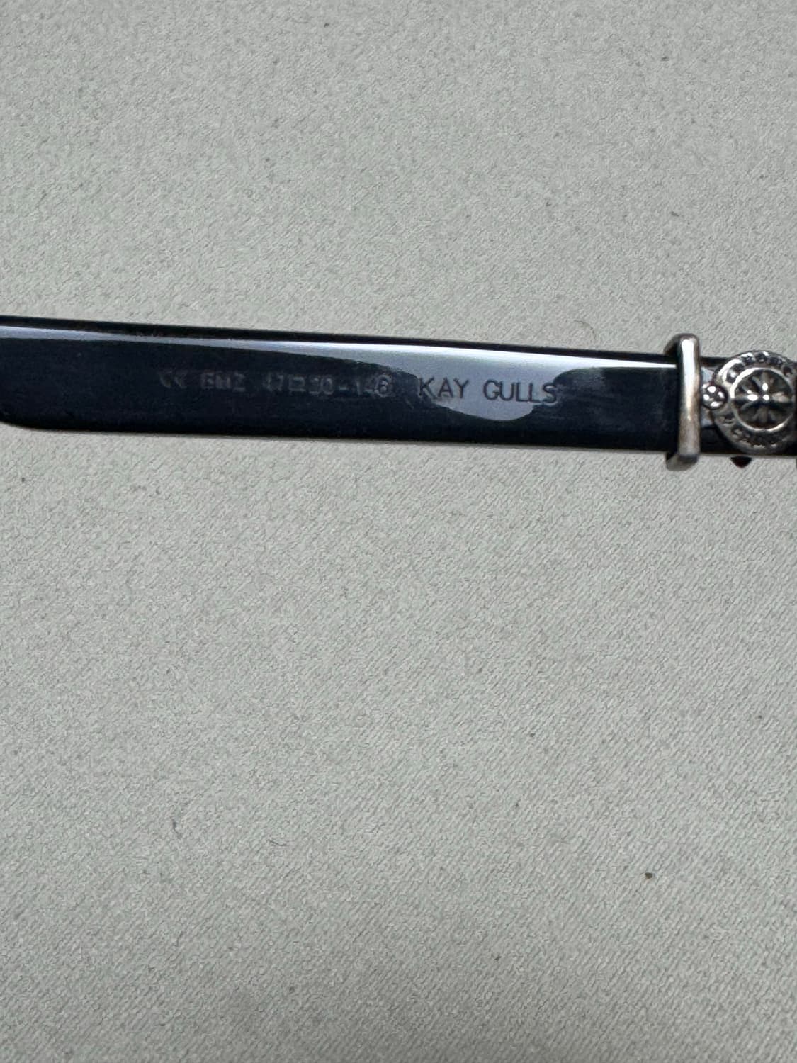 크롬하츠 kay gulls 블랙 메이즈 안경 상품이미지6