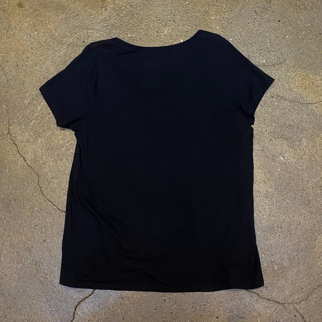 미국 빈티지 핑크폴라로이드 브이넥 락티셔츠 반팔티 상품이미지6