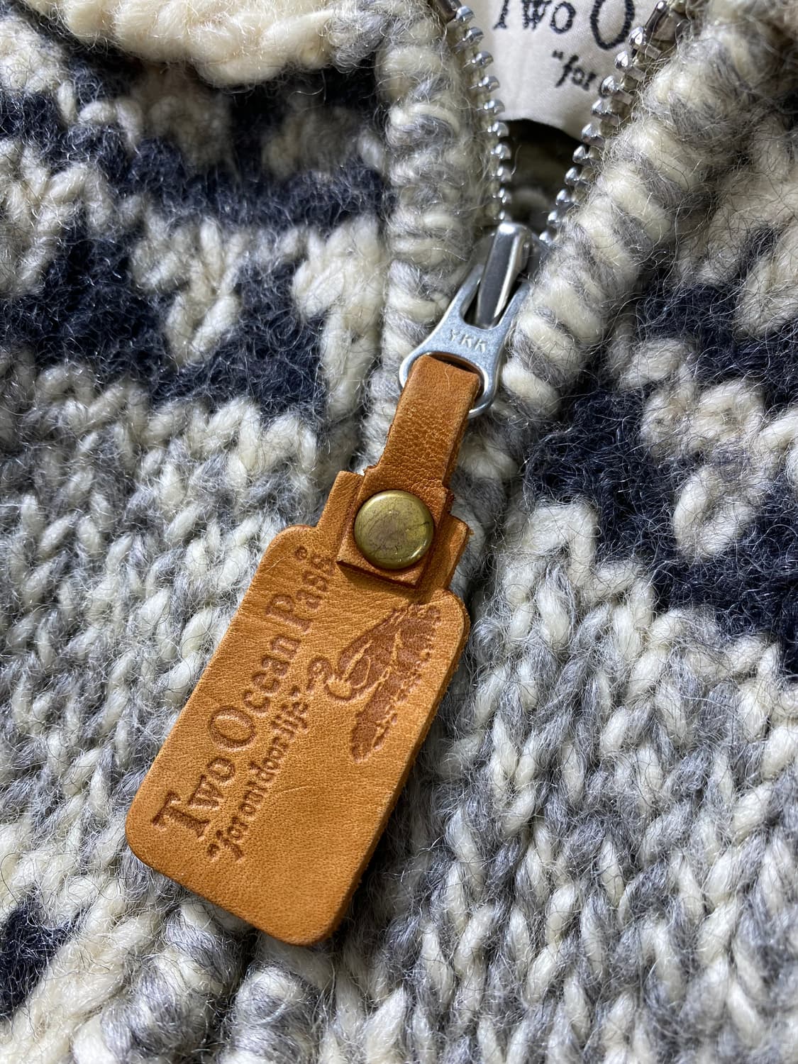 [L] Two Ocean Pass 재패니즈 빈티지 코위찬 집업  상품이미지4