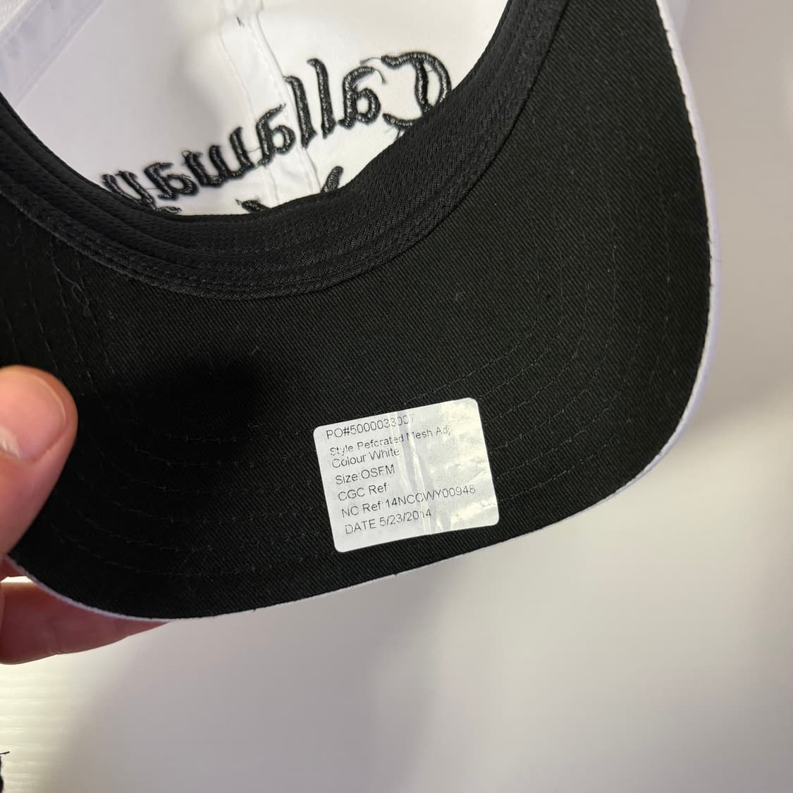 캘러웨이 빅버사 골프 모자 화이트 상품이미지5