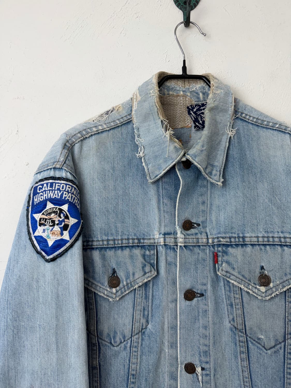 빈티지 리바이스 하드 페이디드 데님 자켓 상품이미지3