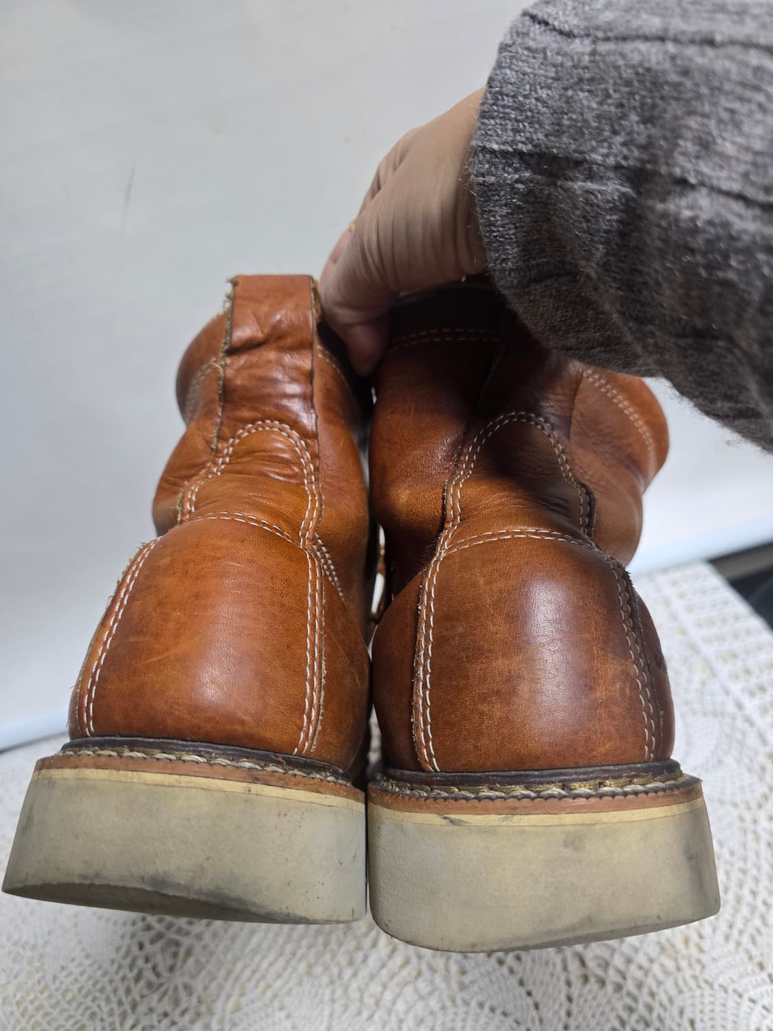 Thorogood 소로굿 워커 부츠 브라운 8 1/2(275) 상품이미지7