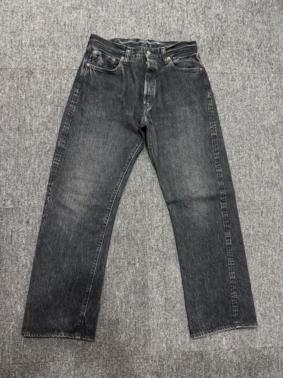 슈가케인 1947 블랙 하드워시 데님 33 상품이미지2