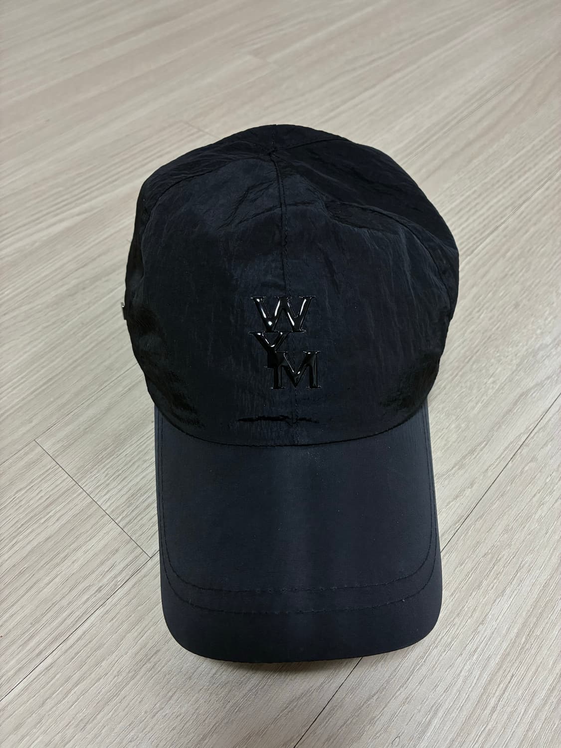 (새상품급) 우영미 글로시 나일론 로고 볼캡 상품이미지4