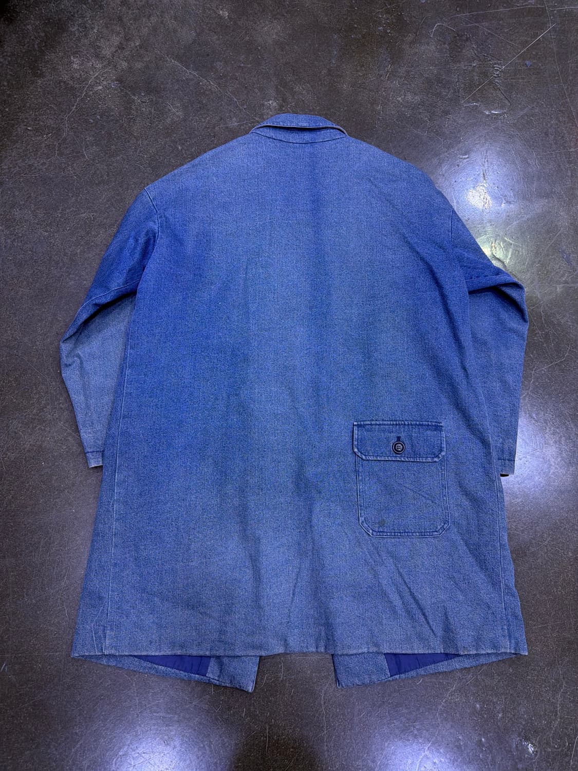 어나더오피스 데님 코트 워싱 청자켓 L 상품이미지2