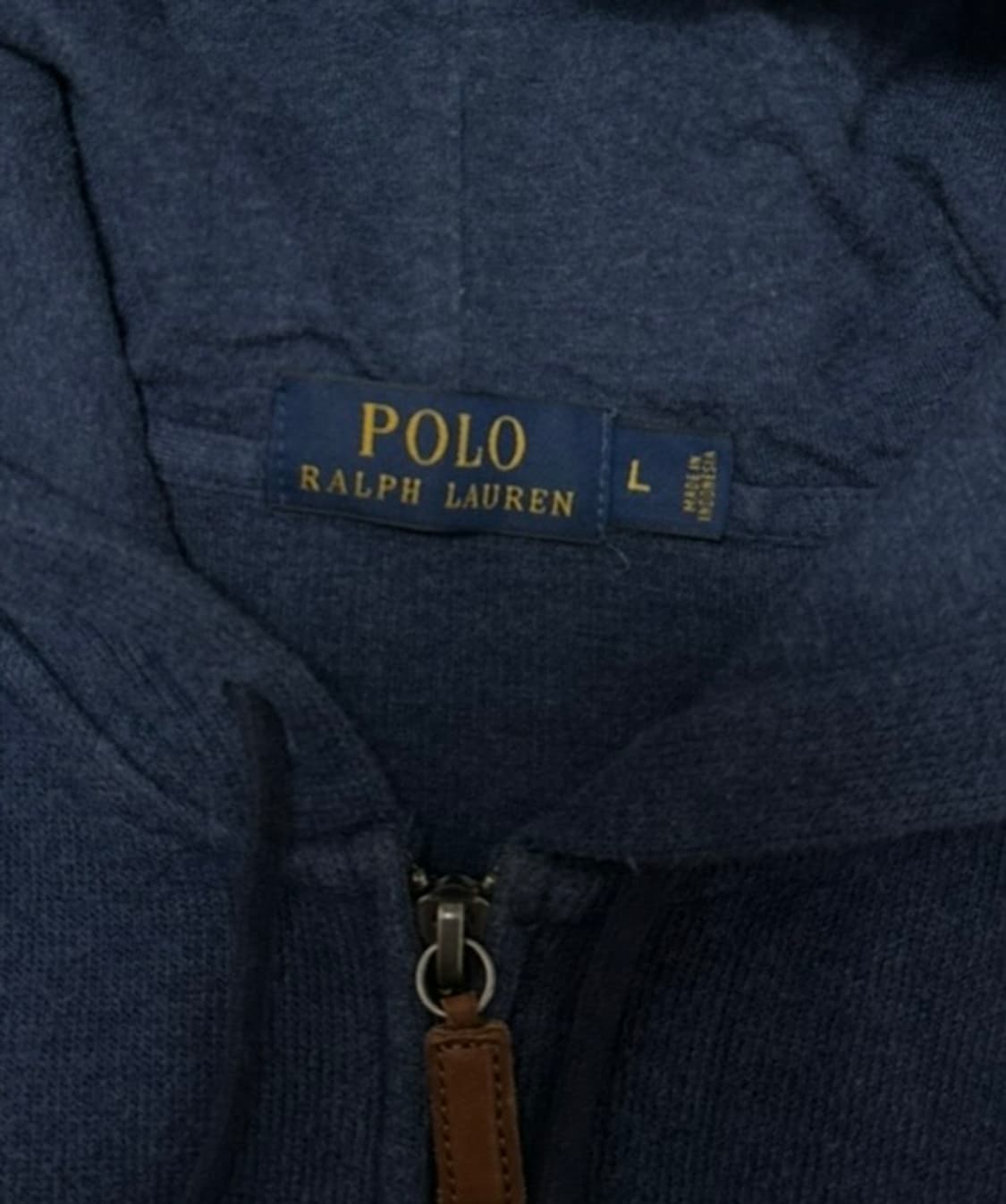 폴로 랄프로렌 네이비 니트 후드집업 상품이미지5