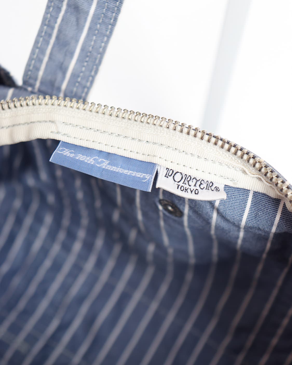 [PORTER] 스트라이프 코튼 더플 토트백 상품이미지10