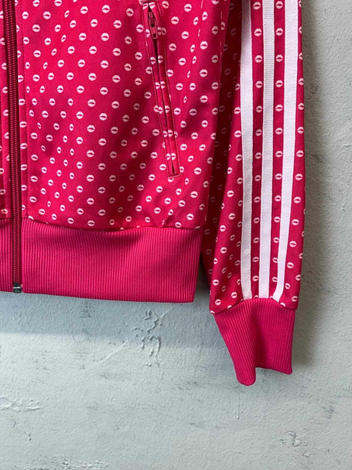 아디다스 빈티지 립패턴 파이어버드 트랙탑 져지 상품이미지6