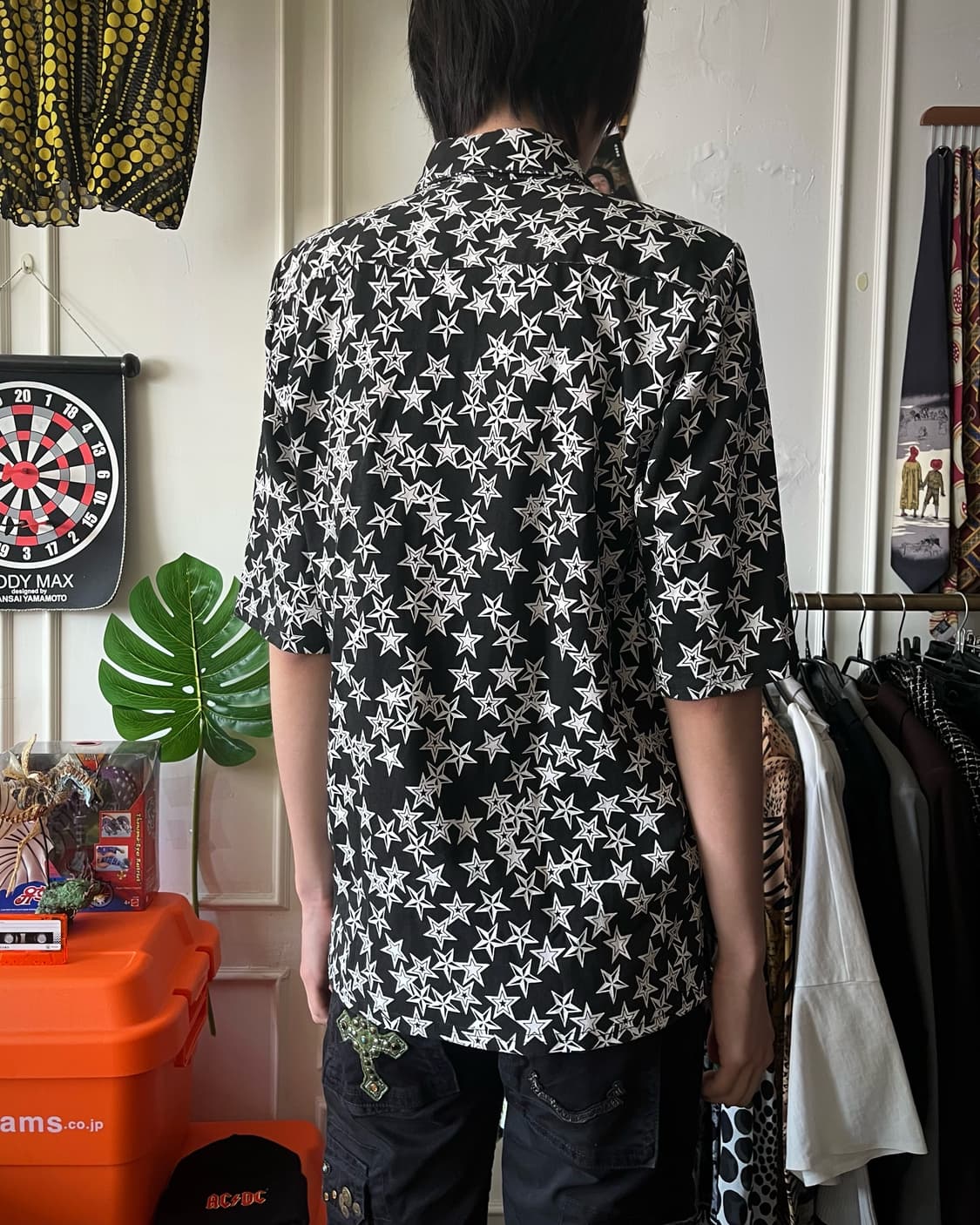 NO ID. Star Pattern 1/2 Cotton Shirt 상품이미지3