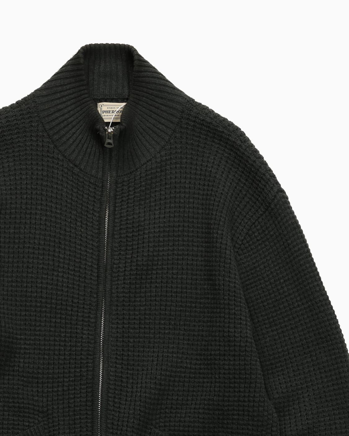 페로우즈 집업 와플 가디건 상품이미지2