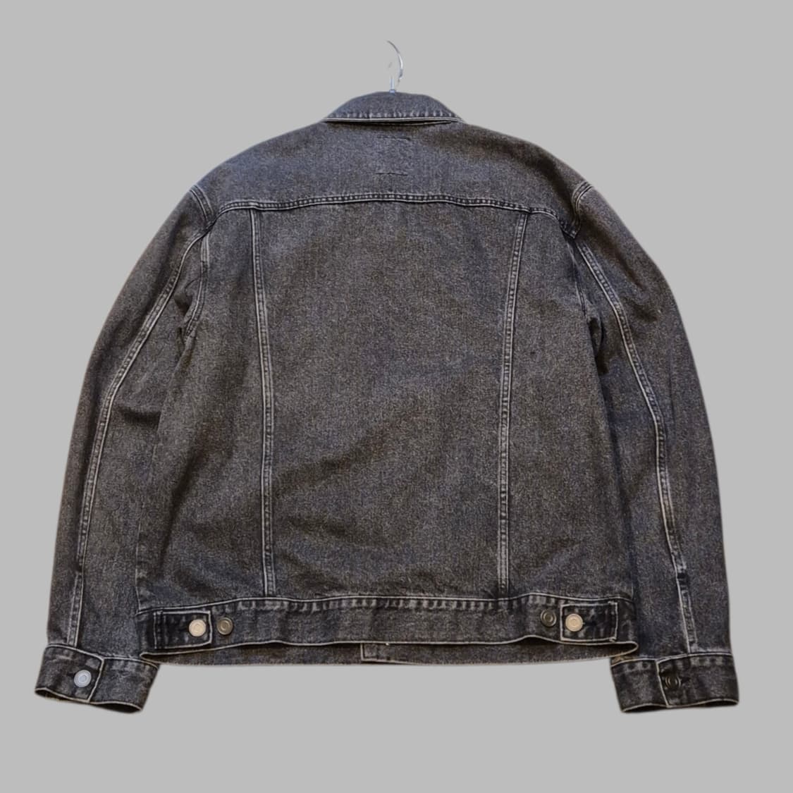 XL(착샷잇음) 차콜 데님자켓 상품이미지2