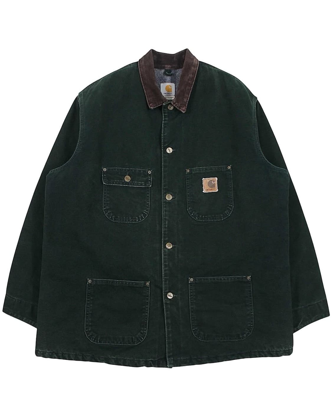 2004 USA 칼하트 C02 SPC 초어 코트 자켓 그린 빈티지 미국제 상품이미지1