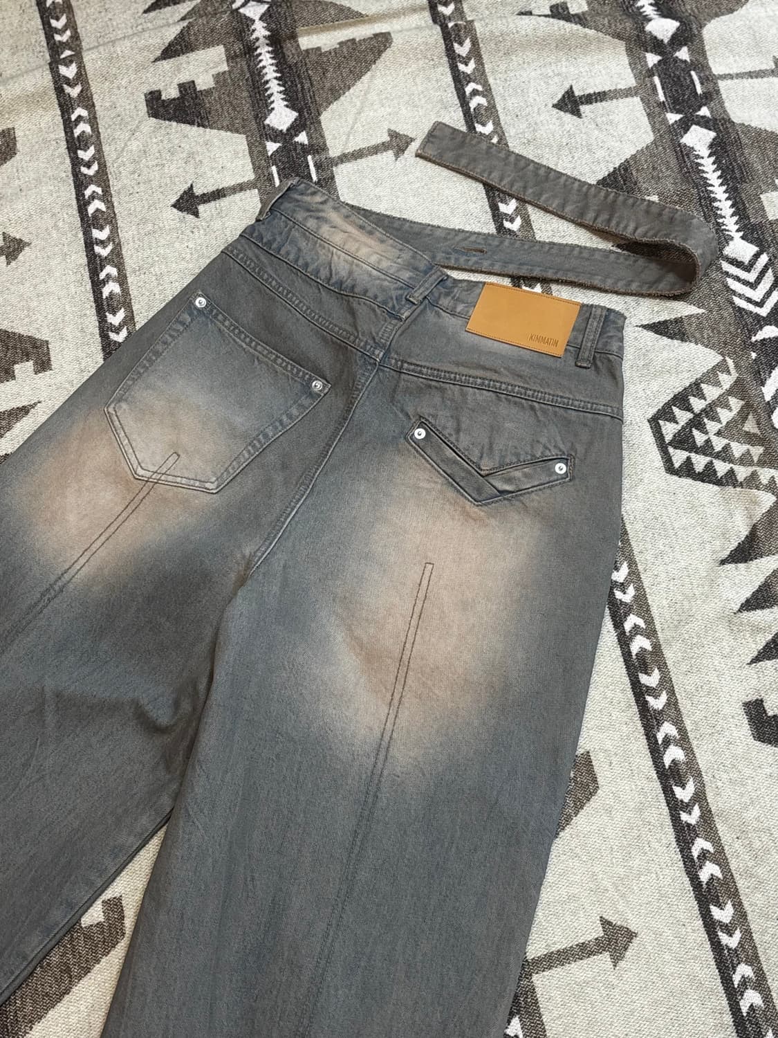 킴마틴(KIMMATIN) 마뗑킴 하이엔드 데님 팬츠 상품이미지5