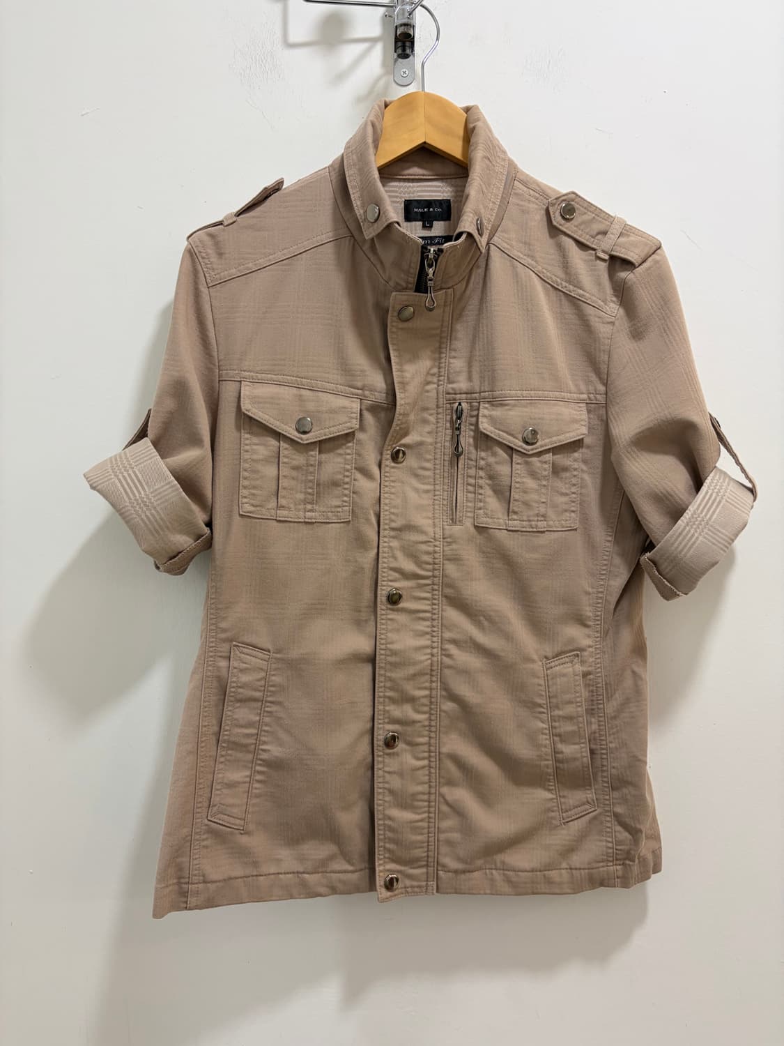 male & co 펑크 반팔 자켓 상품이미지6