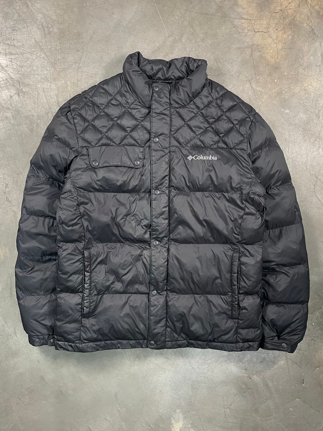 컬럼비아 퀼티드 패딩 상품이미지1