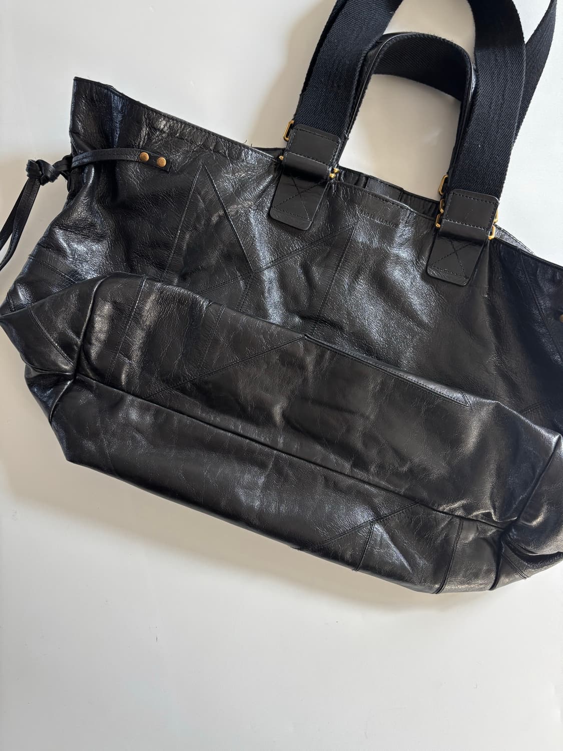 Isabel Marant 이자벨마랑 레더 패치워크 토트백 상품이미지9